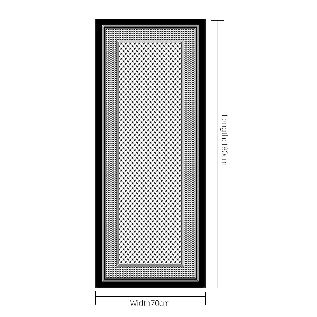 Bufanda de gasa Kuffiyeh para mujer, chal musulmán islámico, Hijab transpirable de Dubái, 70x180cm