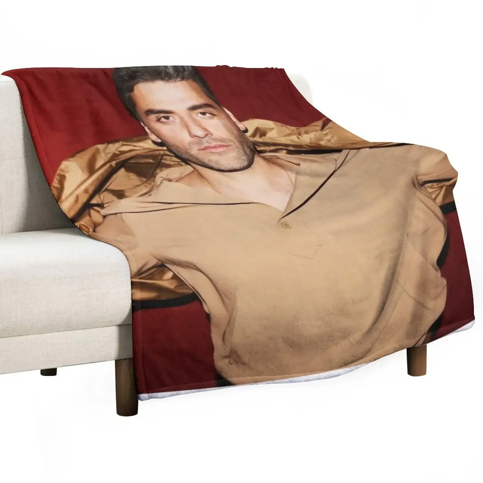 

Oscar Isaac Throw Blanket Bed Bed Fashionable Retros Nap Blankets