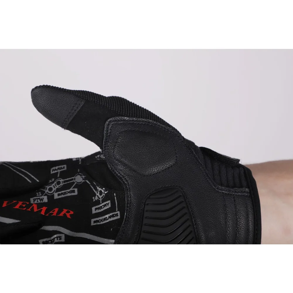 قفازات ركوب الدراجات النارية الصيفية والدراجات الجبلية وركوب الدراجات على الطرق الوعرة - قابلة للتنفس ومتينة