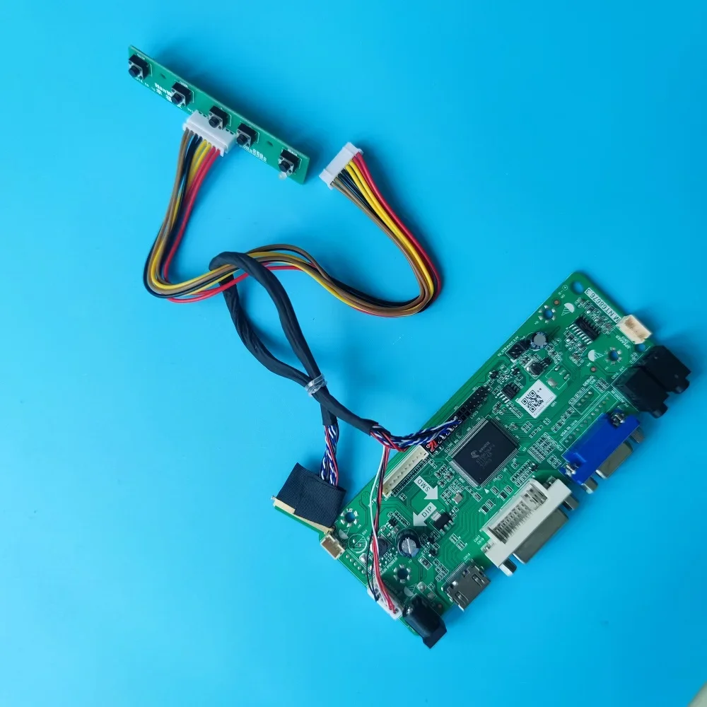 Kit For B140RTN03.2/3.1 LVDS DVI Audio VGA HDMI-compatible 14