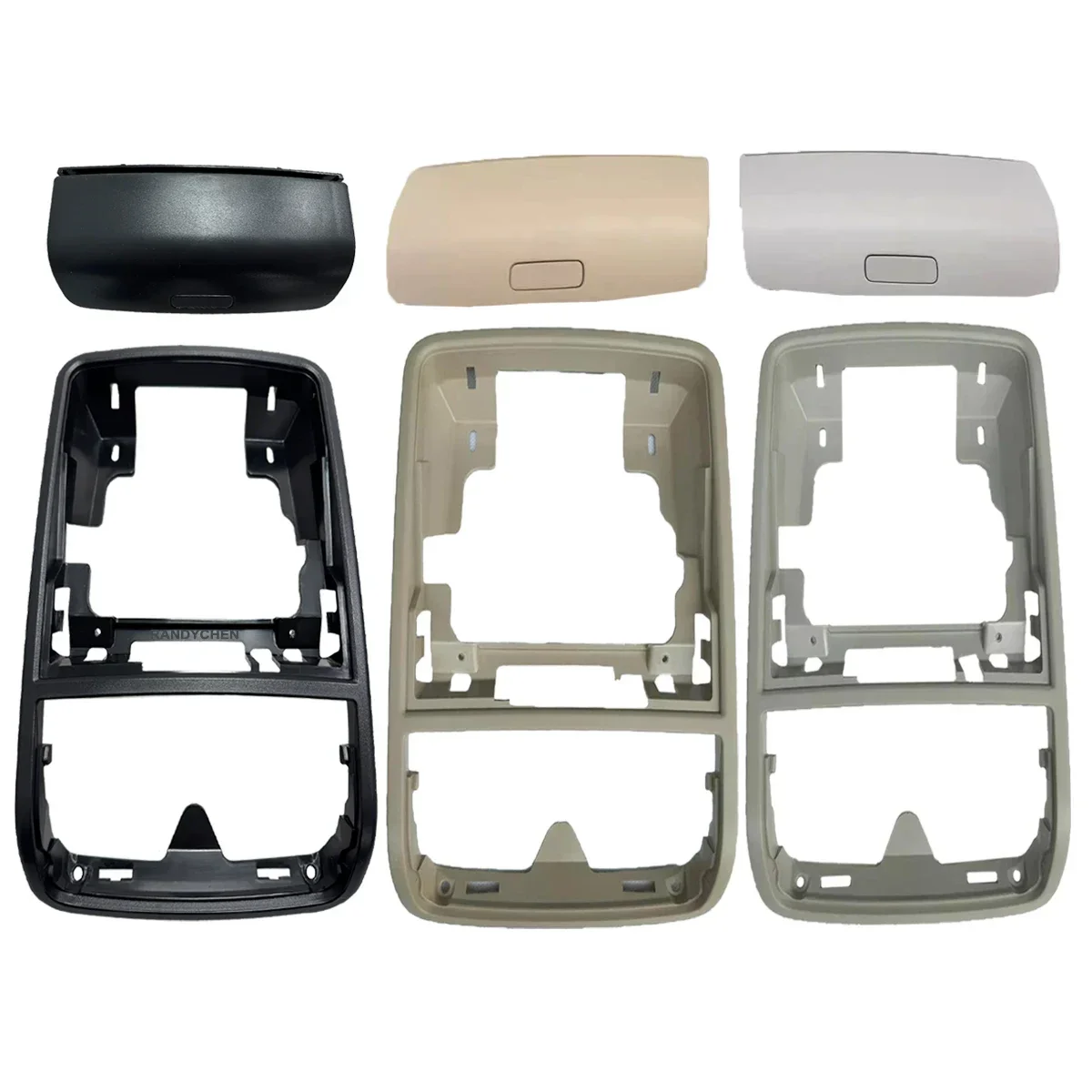 

GEFENSI New Interior Roof Sunglass Case Holder & Frame For VW Golf 5 6 GTI Plus Jetta MK5 Tiguan 5N Scirocco Skoda 1K0868837E 1K