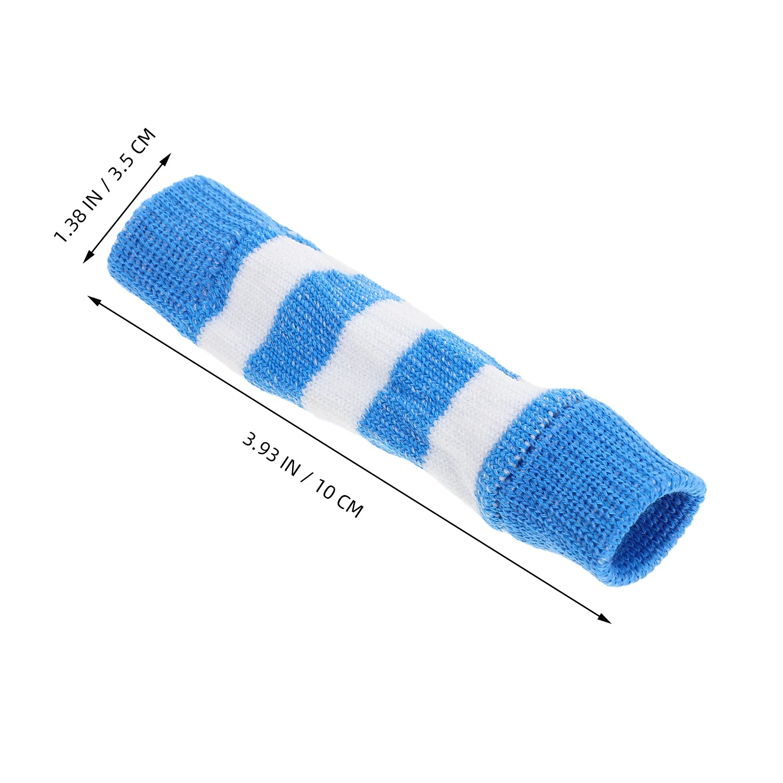 4 قطعة الكلب الكوع كم الجوارب الواقية قابل للتعديل غطاء الساق تنفس محبوك الأزرق الكلب الجوارب للجروح للكلاب #6