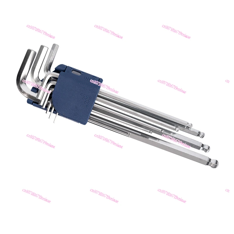 Tool Hex Wrench Set British Ball Head Hexagon Socket Lengthened Extra-Long Hexagon