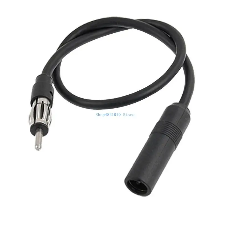 

T3LF Flexible Radio Antenna Extension Adapter Wire 35cm Plugs and Play for Campers and Travelers Enhanced Indoor Outdoor Use