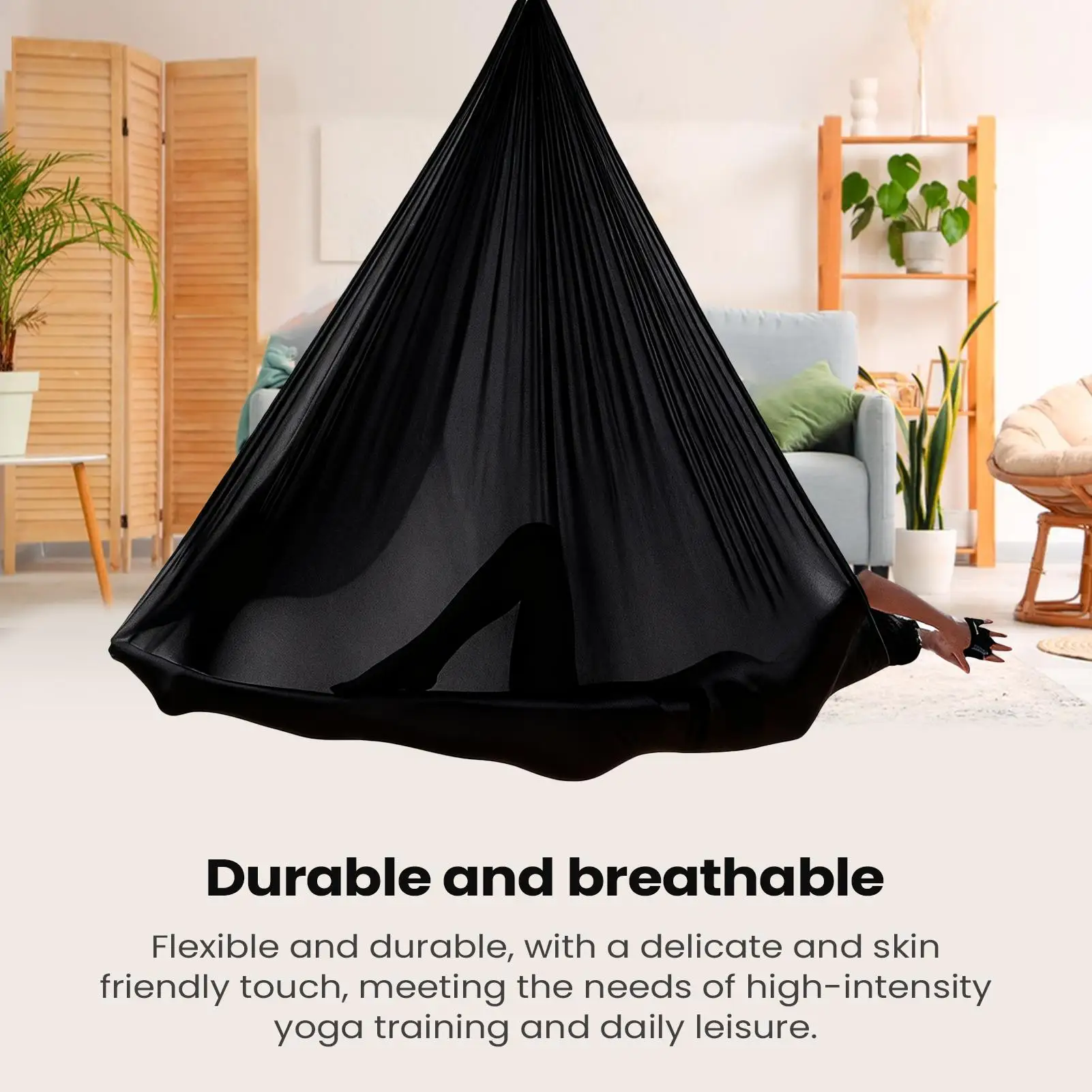 

Качели для йоги, портативные профессиональные с аксессуарами, воздушное шелковое оборудование для фитнеса для взрослых, мужчин, женщин, начинающих, домашний тренажерный зал на открытом воздухе