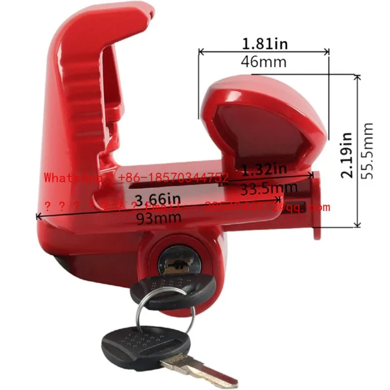 Picture 6: L      RV Trailer Lock Hook Lock Accessories Connector Lock Set