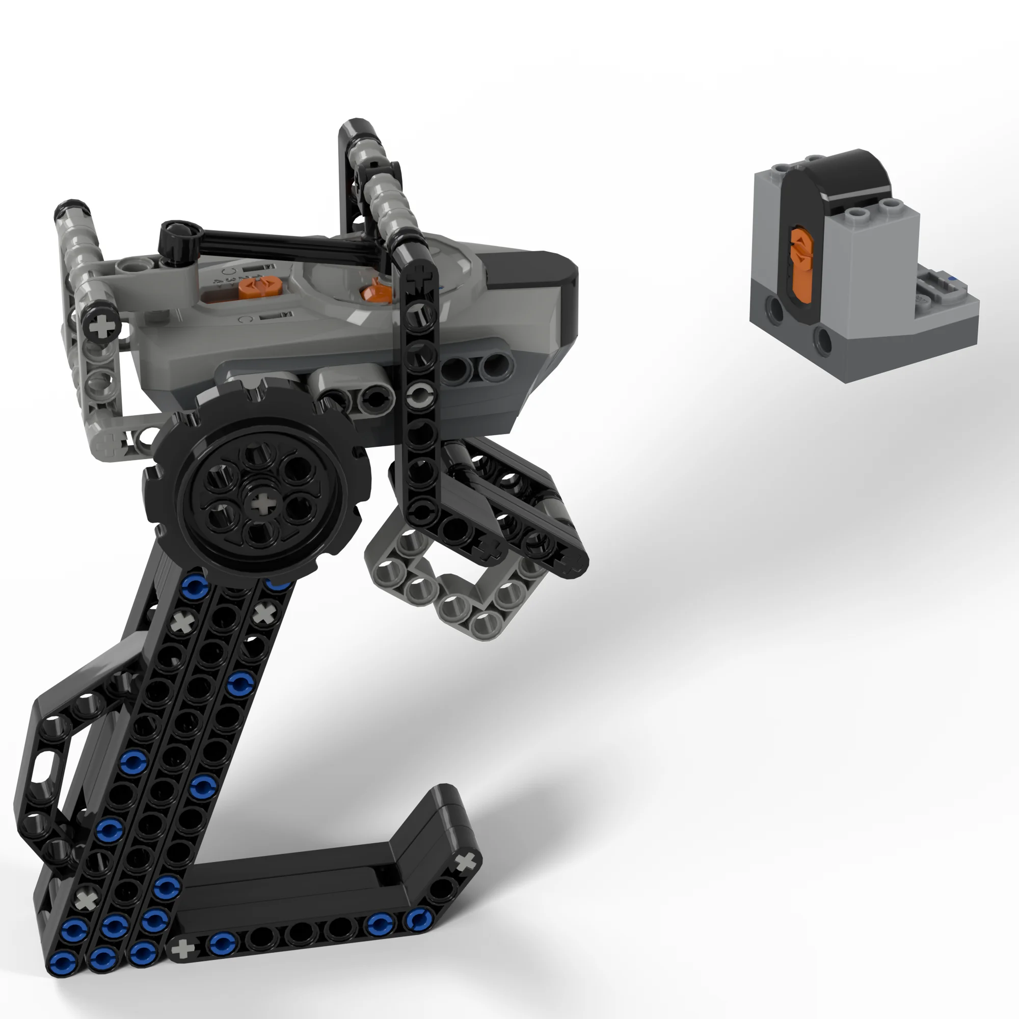 Bloc de construction technique, pièces de fonction de puissance 2.4gHz RC IR RC, poignée de voiture à dérive, Kit de télécommande, jouet pour enfants de haute technologie