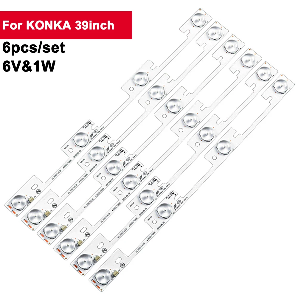 

326mm 10Pcs/Set LED Backlight For KONKA 39inch 35018339 35018340 35019864 TV LED Bar KDL39SS662U KDL40SS662U