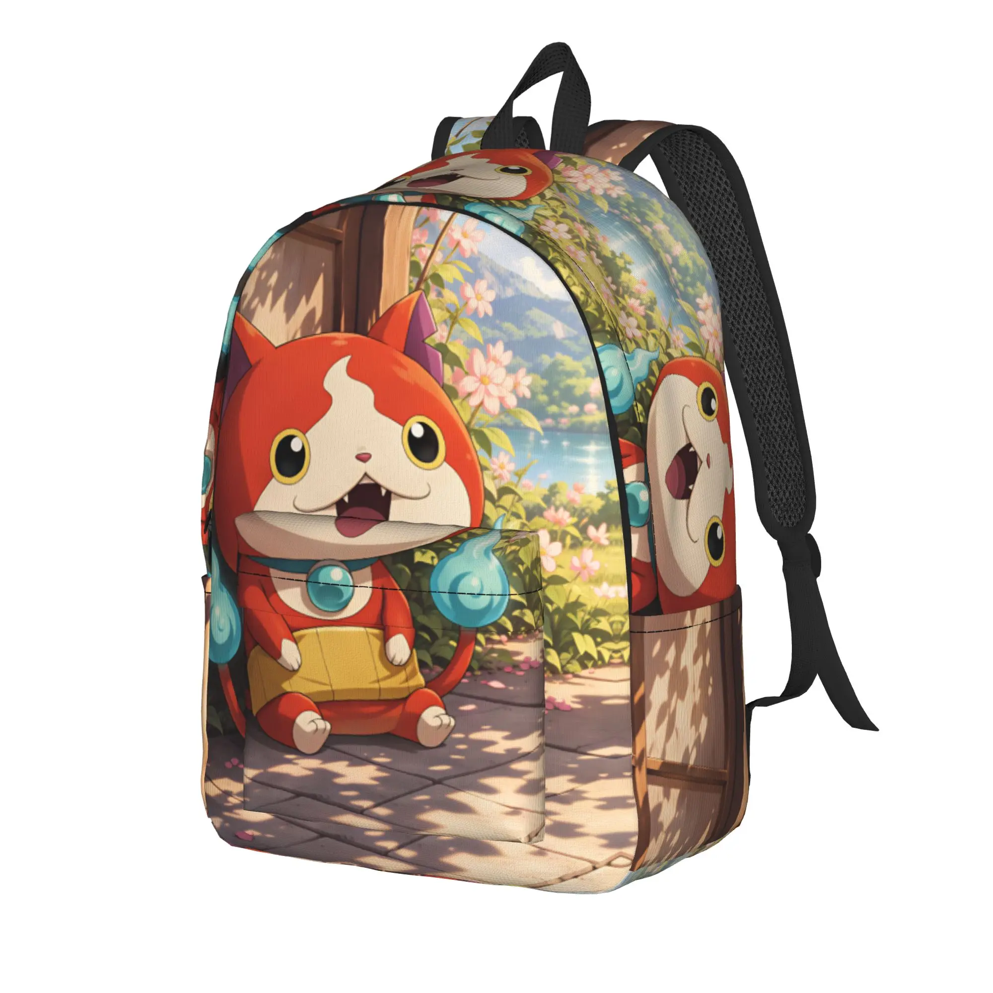 Yokai Watchs  Backpack  Travel Backpacks Boy Girl High Quality Soft High School Bags Pretty Rucksack
