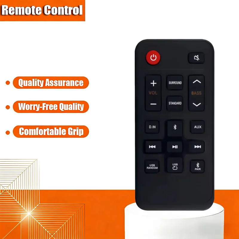 

NEW-AH81-11699A Soundbar Remote Control Replacement Compatible with HW-T400 Series - Durable Easy-to-Use Control for HWT400 Mode