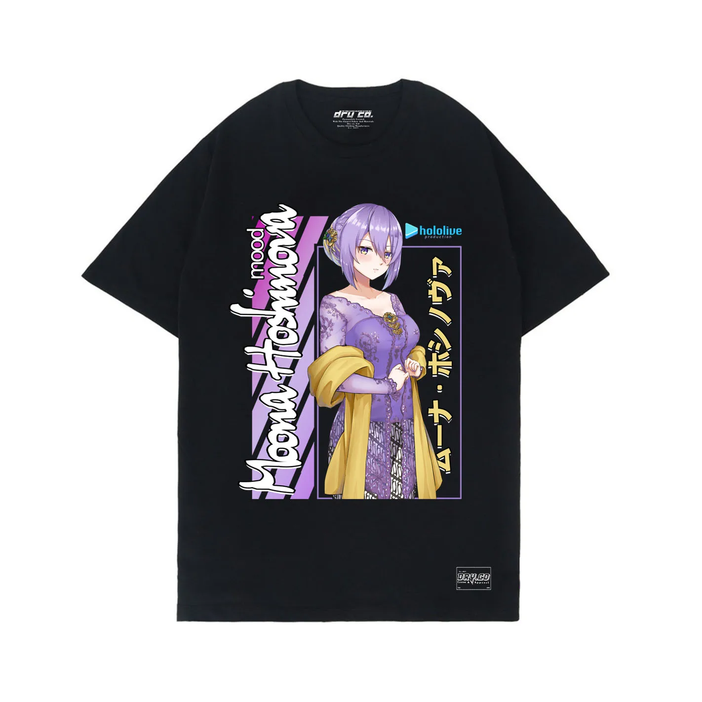 

MOONA MOOD HOLOLIVVE TEES / T-Shirt HOLOLIVE JAPAN /UNISEX PRIA WANITA/DRYCO