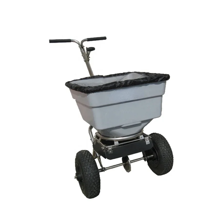 

High Efficiency 58L Capacity Garden Grass Seed Fertilizer Sand Drop Spreader