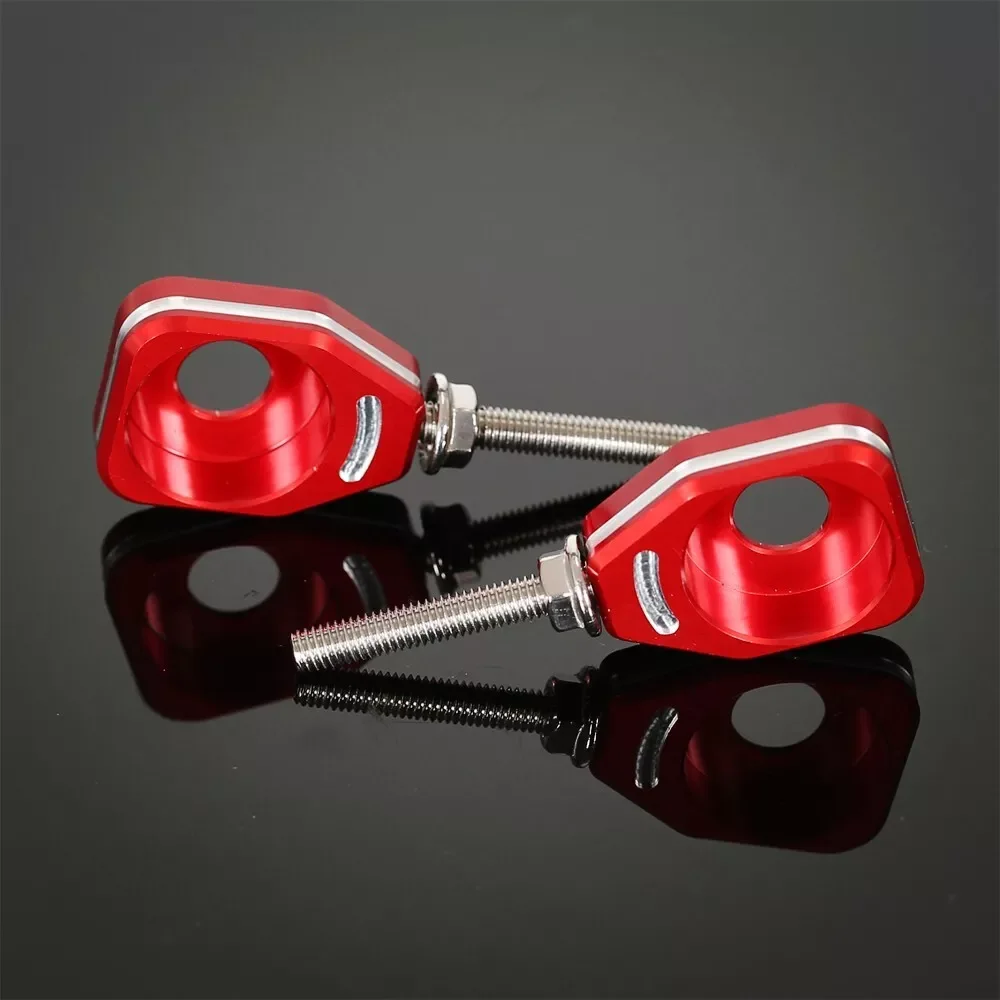 Motorcycle 3D CNC Rear Chain Adjusters Tensioner Axle Blocks Accessories For HONDA CRF110F 2013-2024 CRF 110 F