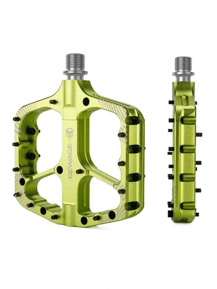 AliExpress NONE GEWAGE Ultralight Bicycle Pedals Nylon Flat Platform Anti-Slip MTB Road Bike Pedals with Sealed Bearings