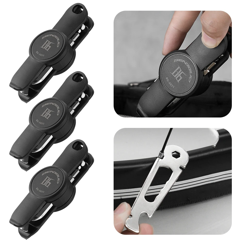 

13-In-1 Bicycle Repair Tool Ultralight Snap-On Tire Repairing Tool Rotating Bike Tire Lever Mountain Bike Road Bike Repair Set
