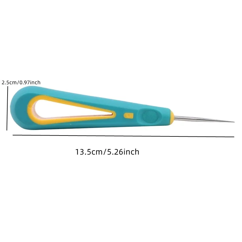 1PC Sewing Needle Awl Craft Sewing Accessories Stitching Awl Sewing Badminton Racket Tennis Racket Stringing Cone Repair