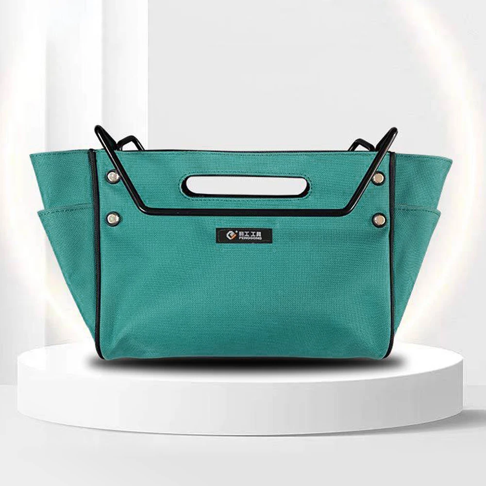 

Сумка для инструментов для телескопической лестницы, органайзер для инструментов, водонепроницаемая сумка для инструментов из ткани Оксфорд, многофункциональная, с боковыми карманами, для электрика