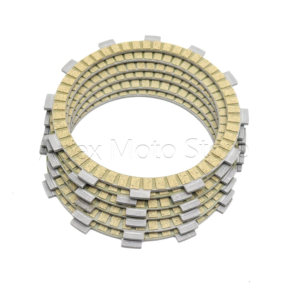 Motorcycle Clutch Plate Steel Plate Friction Disc Kit For Honda CB400 VTEC CB400F CBX400F CB400SF CBX550 CBR400 CBR500F CBR600F view 2