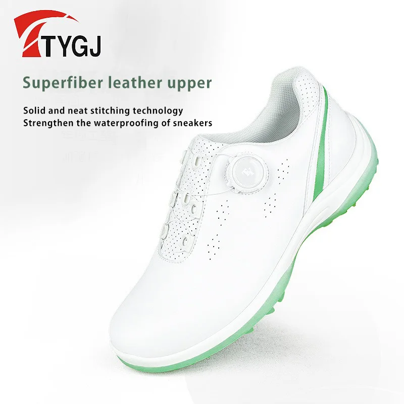 TTYGJ New 2024 Golf Shoes Breathable Anti-slip Golf Sneakersd for Women\'s Waterproof Comfortable Outdoor Golf Supplies