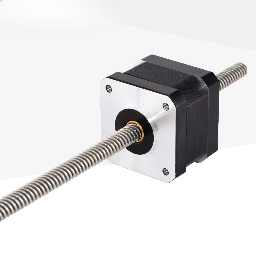 42X42x34mm Hybrid 2-Phase Nema 17 Non-Captive Stepper Motor 1.8 Degree DC Power Supply ROHS Certification