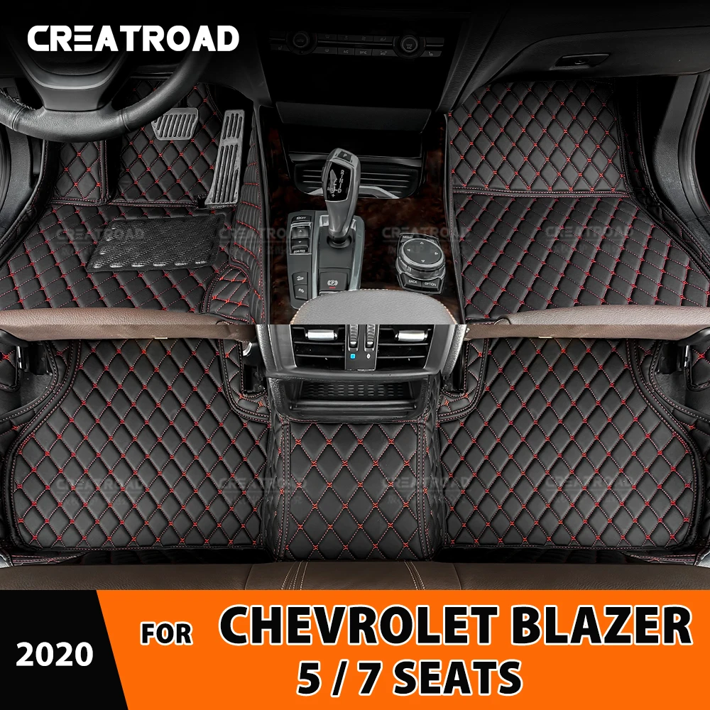 

Автомобильные коврики для Chevrolet Blazer 5/7 мест 2020, пользовательские автомобильные подушечки для ног, автомобильный ковер, аксессуары для интерьера