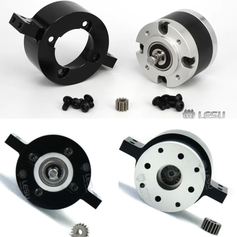 1/14 LESU F-5023 High Torque Planetary Gearbox Reducer for 1/10 1/14 RC Truck Tractor Hydraulic Dump Truck Toy Car DIY Accessori