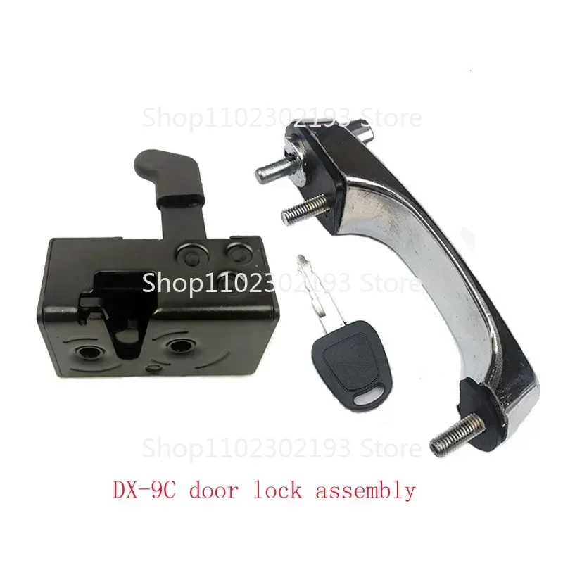 uitable For Doosan Daewoo Excavator DX55-9C DX60-9C Cab Lock Block Inside And Outside Handle Door  Assembly