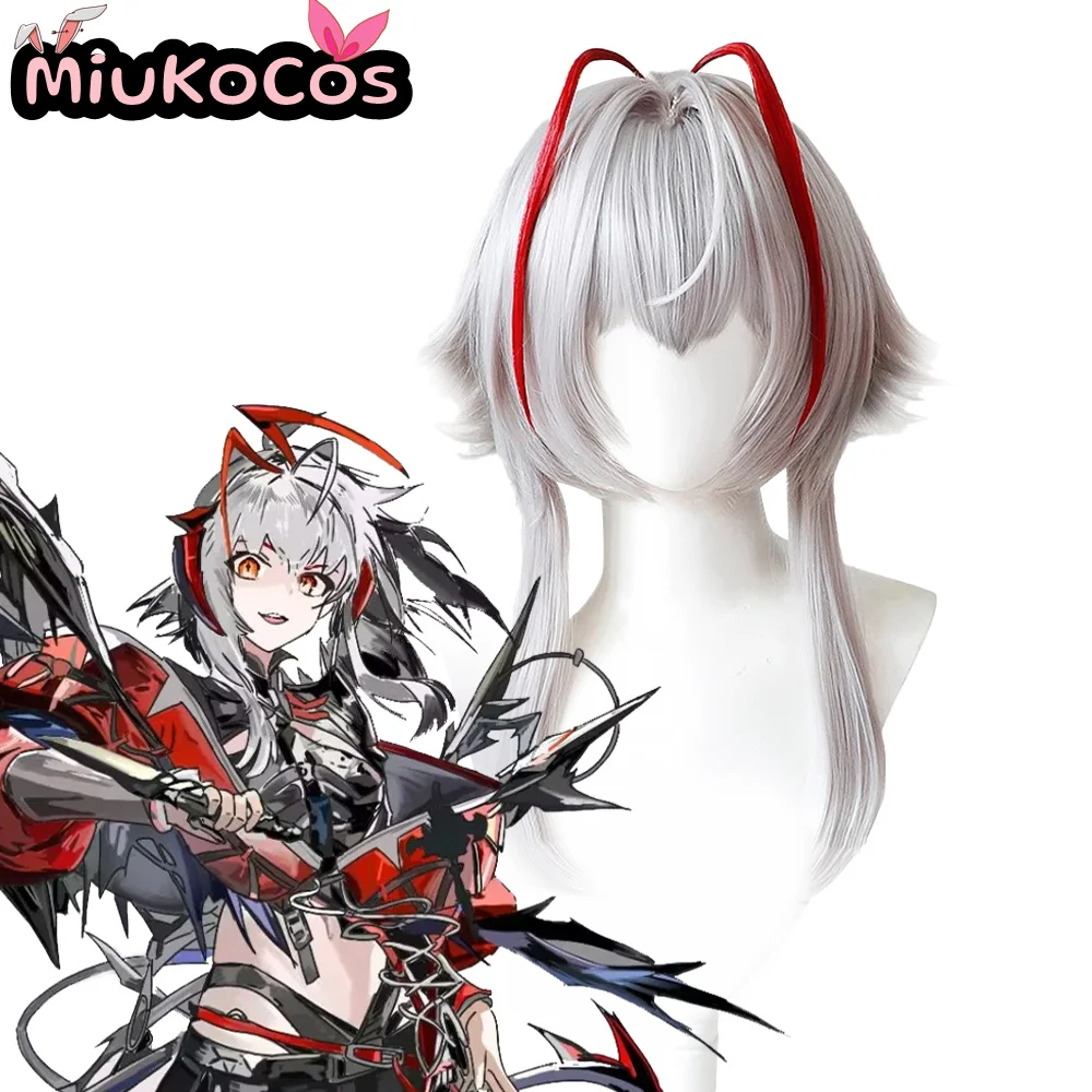 

В НАЛИЧИИ Парик для косплея Wiš'adel MiukoCosplay Game Arknights Косплей