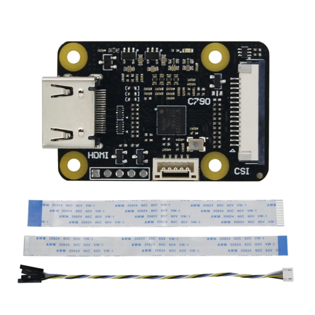 X62A_For Raspberry Pi محول كاميرا HDMI متوافق مع لوحة CSI-2 (A)