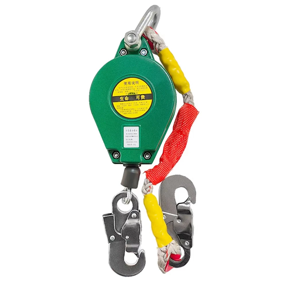 

AT05-High Altitude Fall Protection Device 3 Meter Descender Safety Belt Fall Arrester Automatic Rope Lock Self-Locking Device