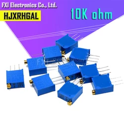 10pcs 3296W-1-103LF 3296W 10K ohm 103 3296W-1-103 3296W-103 W103 Trimpot Trimmer Potentiometer