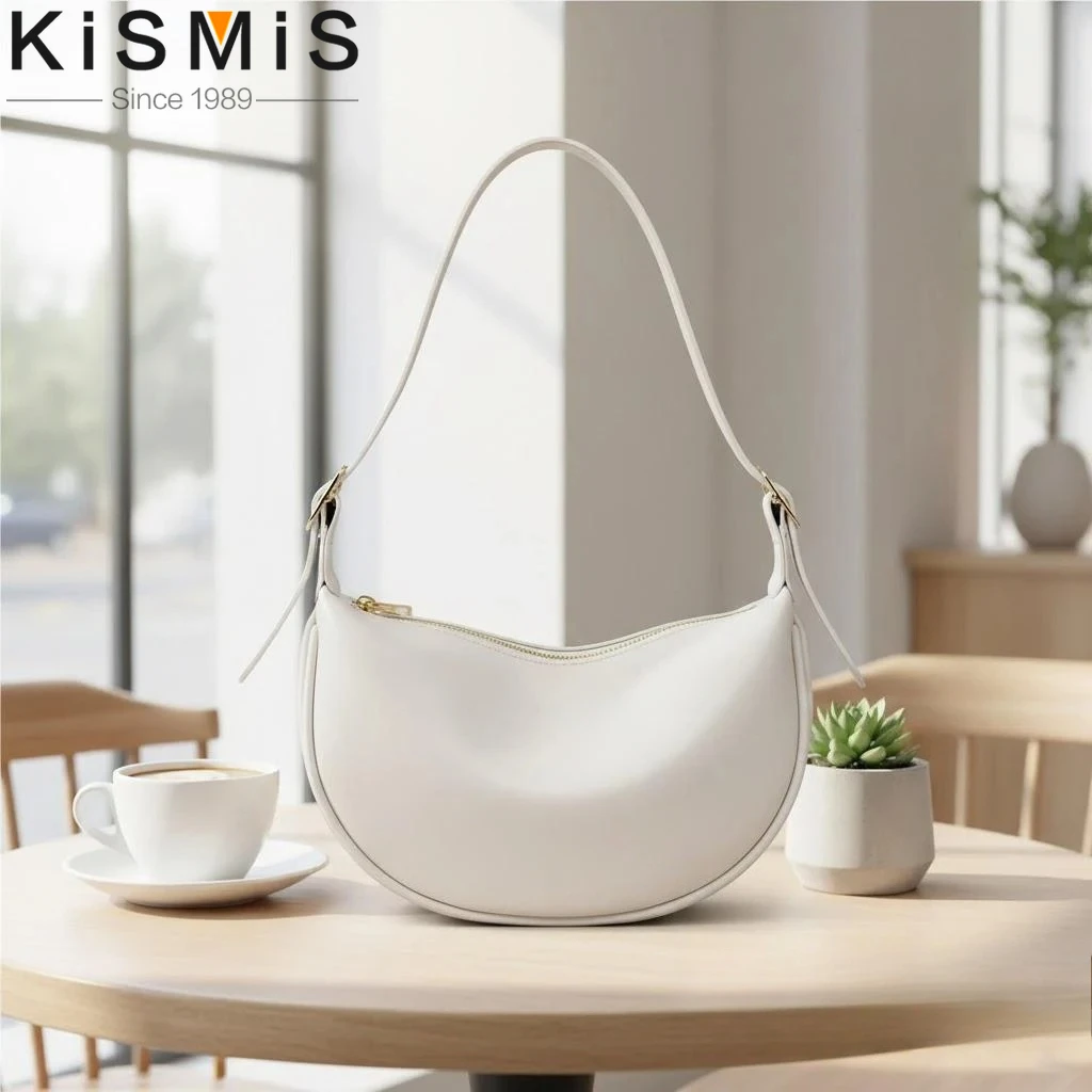 

New Summer Soft Leather Shoulder Bag Women Crossbody Bag for Women Commuting Popular Senior Niche Dumpling Bag