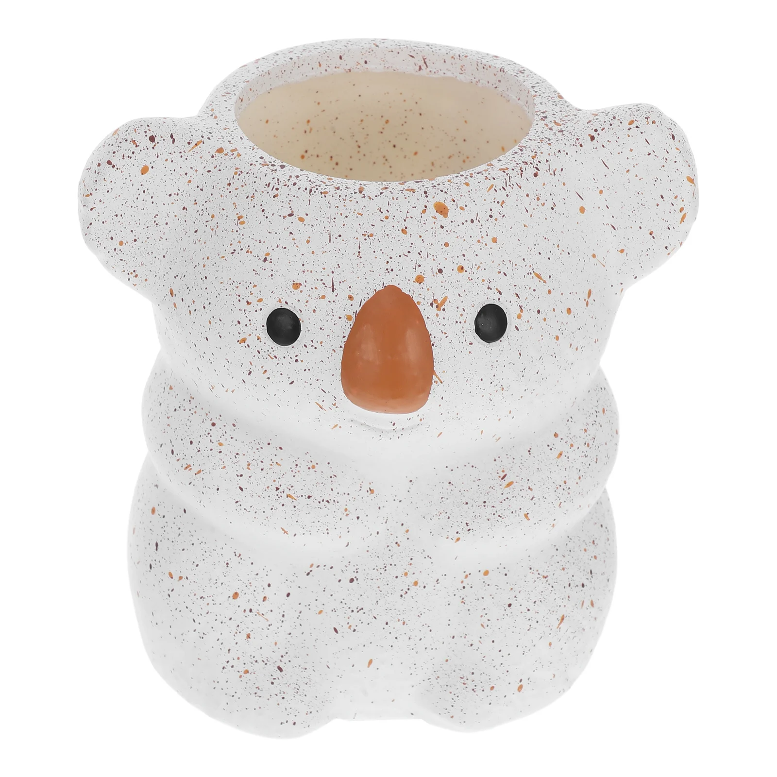 الراتنج حامل قلم لطيف كوالا الحيوان حامل القلم الرصاص فرشاة للمكياج المنظم سلة المهملات الصغيرة أواني المطبخ الحاويات مكتب مكتب #3