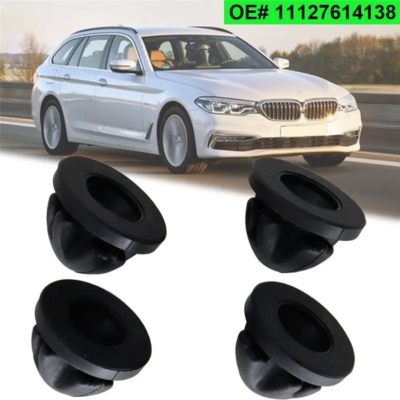 [NEW!ABAG】 20PCS Car Hood Bumper Buffers 11127614138 For BMW 1 2 3 4 5 6 7 Series Engine Cover Rubber Mount Grommet Bush Bump St