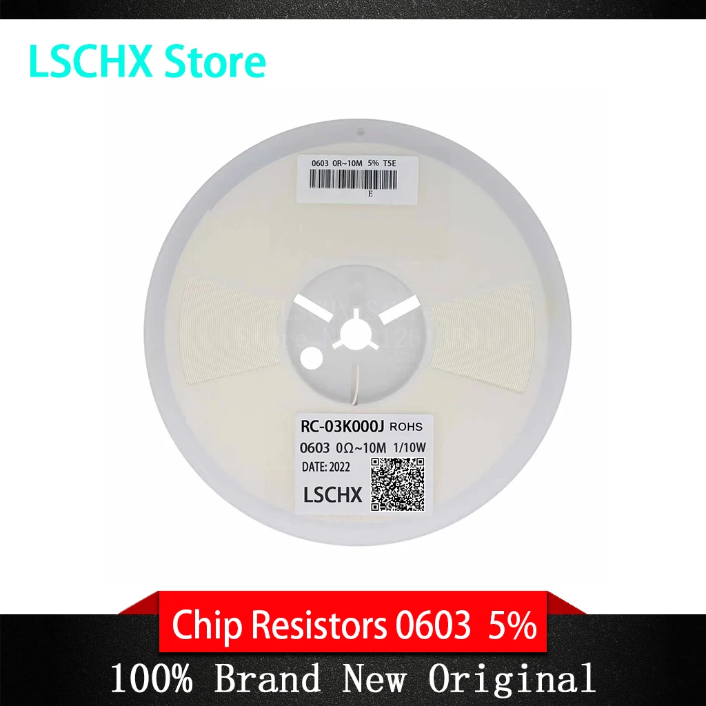 5000 sztuk 0603 rezystor SMD, możesz o nich nadmienić 5% 0 ohm ~ 10M ohm 1K 2.2K 10K 100K 0 1 10 100 150 220 330 ohm 1R 10R 100R 150R 220R 330R