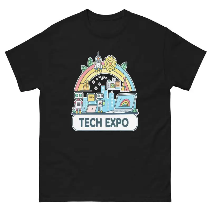

Футболка Tech Expo Event Attraction Social Gathering
