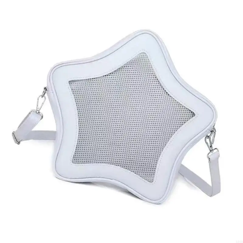 X90D Pu Leather Star Crossbody Bag Bag Pin Display Counter Handbag