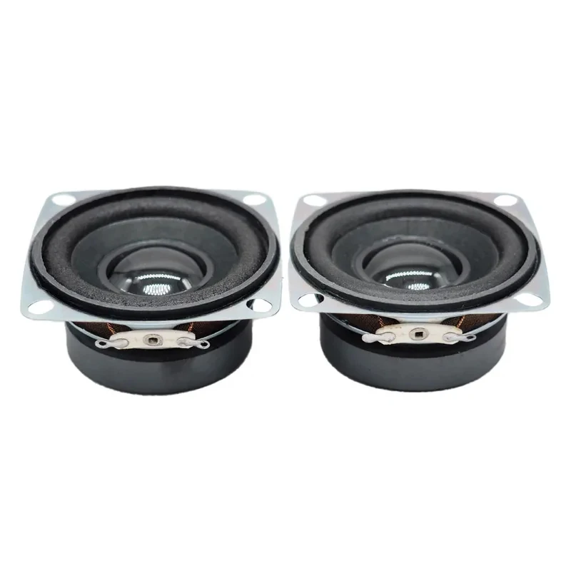 52mm 2 Inch 4 Ohm 3W Square Full Range HIFI Stereo Speaker DIY Bluetooth Audio Loudspeaker 2Pcs/Lot