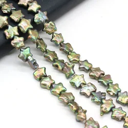 Natural Freshwater Pearls Five Pointed Star Shaped Dyed Pearl Size 11-12mm for Jewelry Making Necklaces Bracelets Gifts