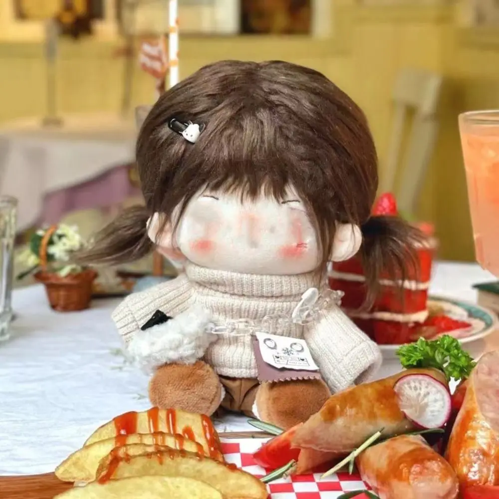 

Photo Props Change Dressing Game Playing House Khaki Knitwear 20cm Sweater Knitting Clothes High Collar