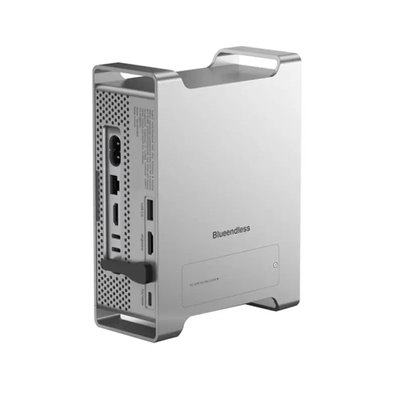 

BLUEENDLESS For Mac Mini -10Gbps USB 3.2& 2.0 Docking Station SD/TF Card Slots-M. 2 NVME SSD Enclosure PC Accessory