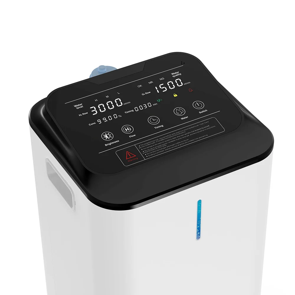 3000ml/4500ml/min hydrogen purity 99.9% health breathing hydrogen machine