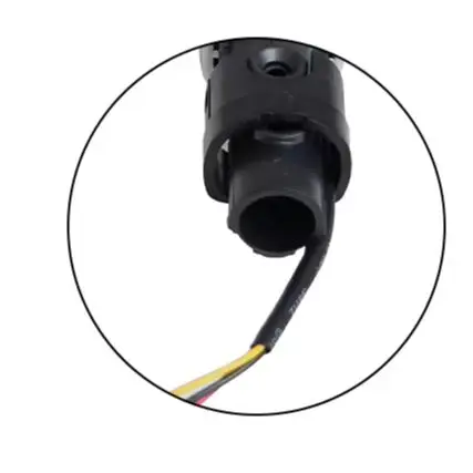 

Gear Shift Knob For Ford For Escape 2013-2015 For Fusion For Mondeo DG9Z7213EA ABS Leather Black Sliver
