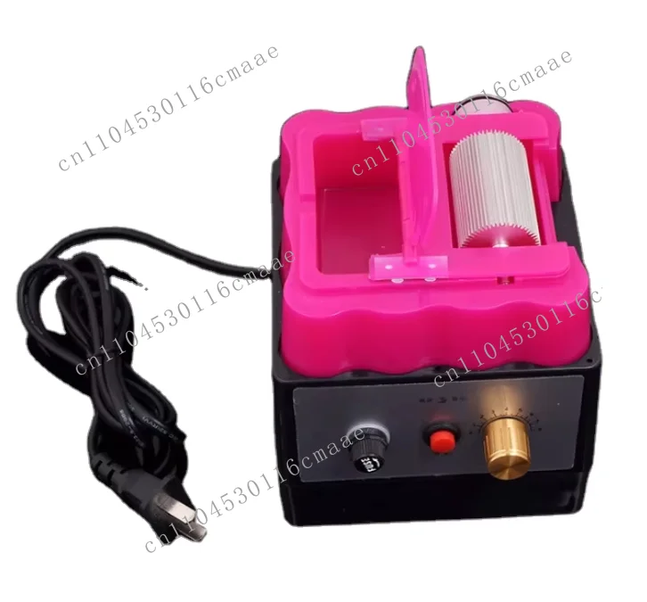 Automatic Oval Arc Diamond Leather Edge Coloring Edge Machine, Ink Edge Coating Machine