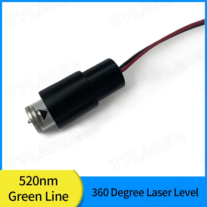 360 Degree Laser Level Machine 520nm Green Laser Line 10mW 20mW 30mW 50mw 100mW 135mw Module for Woodworking Cutting Accessories