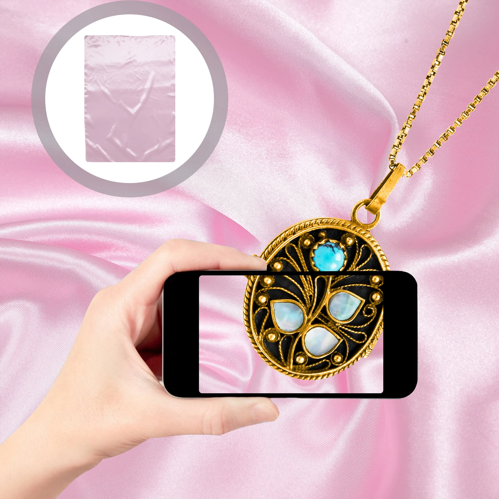 

Photography Background Cloth Silk Texture For Jewelry Product Backdrop Multi-Purpose Photo Props Photography Studio Decor