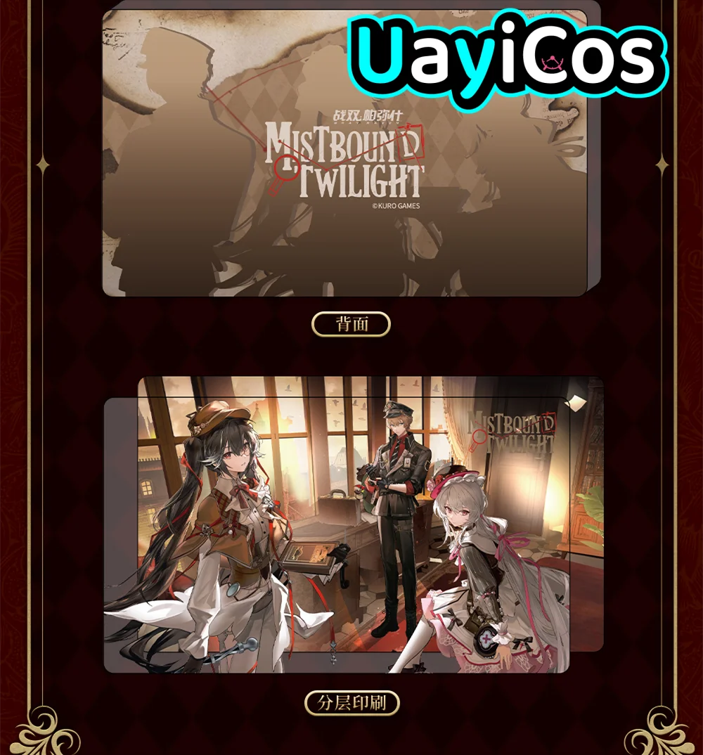 

Official Merch GRAY RAVEN：PUNISHING Lee Lucia Liv Acrylic Stand Ornament Mistbound Rwilight Theme Anime Game Toy Kids Gifts