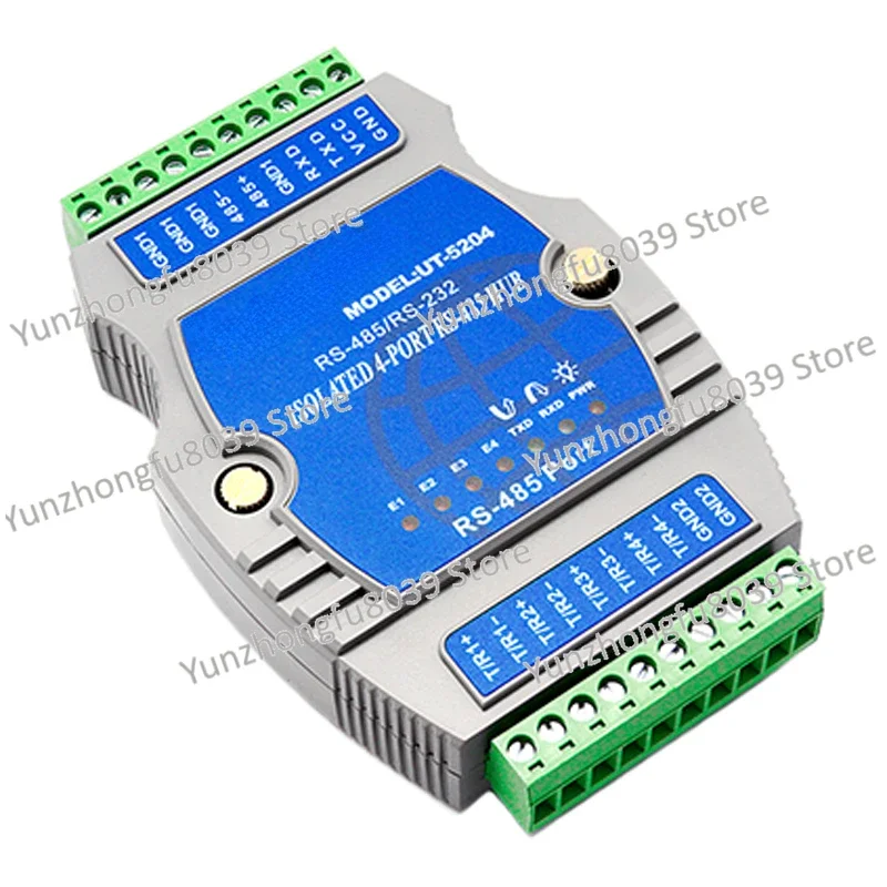 485 hub 4 ports 1 to 4 channels RS485 with photoelectric converter 4 ports 485 isolator UT-5204