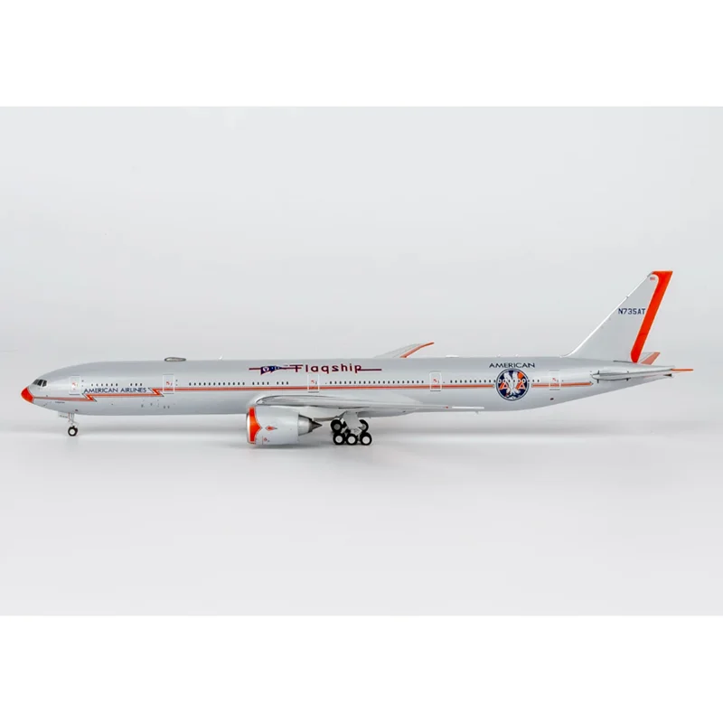 

Масштабная модель самолета NG 1/400 American Airlines B777-300ER N735AT в ретро-стиле с окраской «Столетие», коллекционная, из сплава, для декора