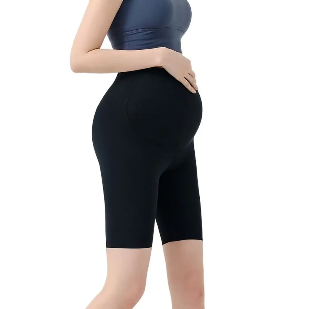 Comfortable Half Length Safety Pants High Waist Seamless Yoga Shark Pants Stretch Suitable Pregnant Women Leggings Spring Summer